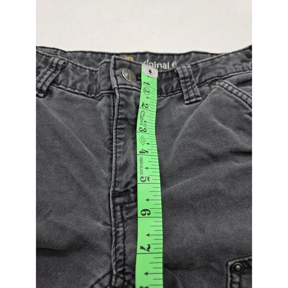 Carhartt Pants Womens 2 Short Original Fit Straight Leg Utility Work Spring 18 - Picture 7 of 9